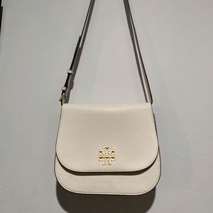 Tory Burch Saddle Bag White